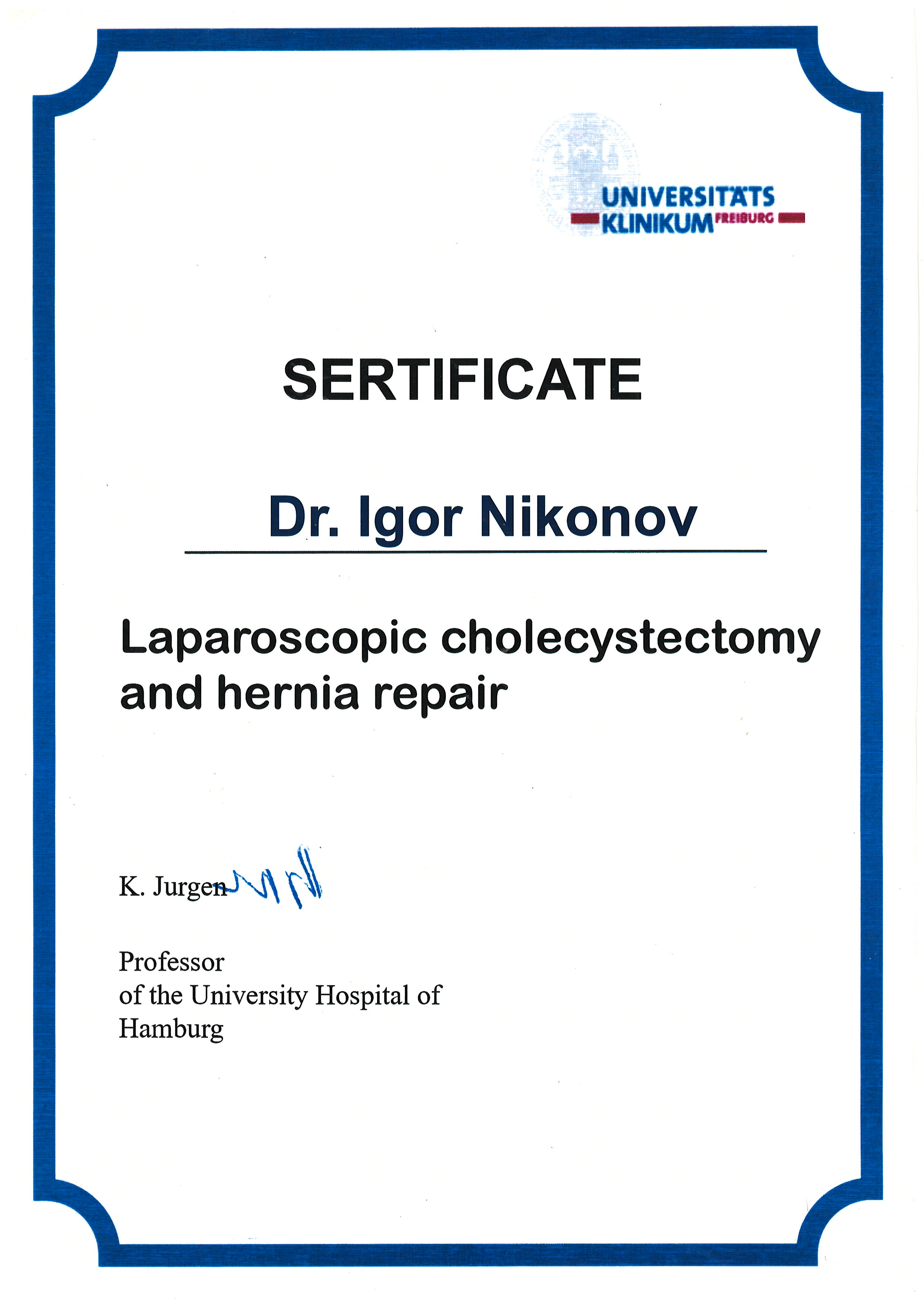 Certificate 5
